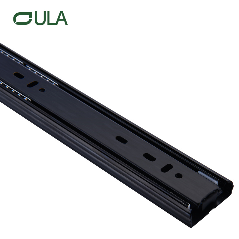 Fábrica bom preço preço fortemente macia gaveta slide slide bola rolamento de eslodes lisados ​​trilhos para móveis