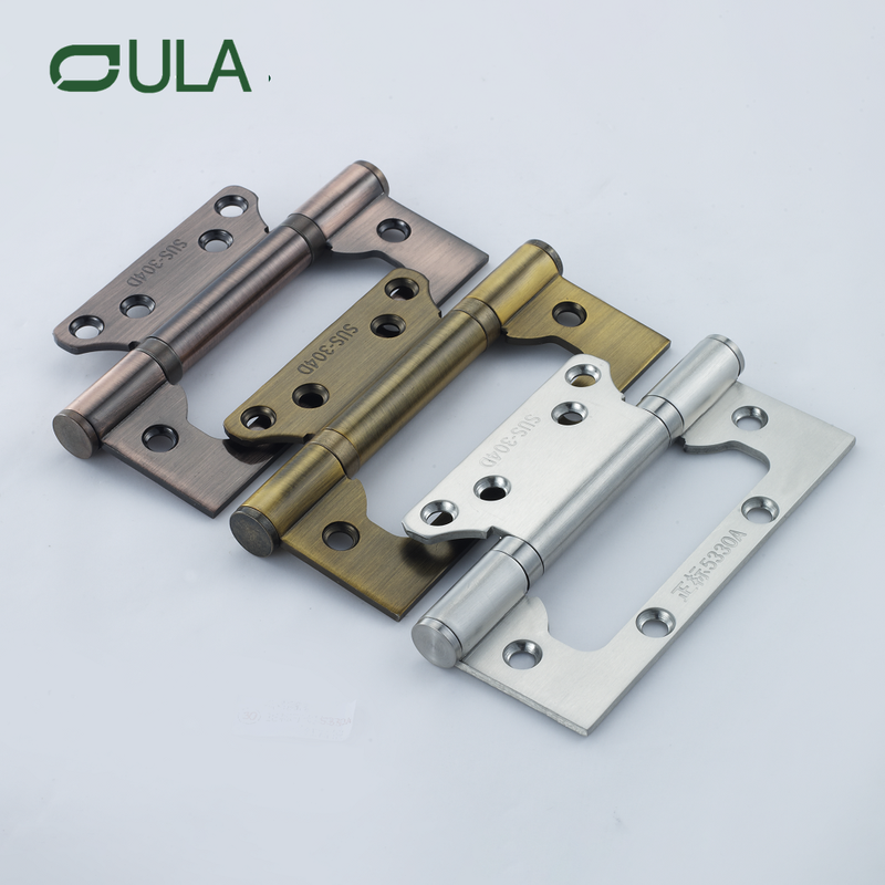 Design de cores técnicas modernas de 5 polegadas de aço inoxidável com dobradiça da porta de bola de bobina de aço de bobina 