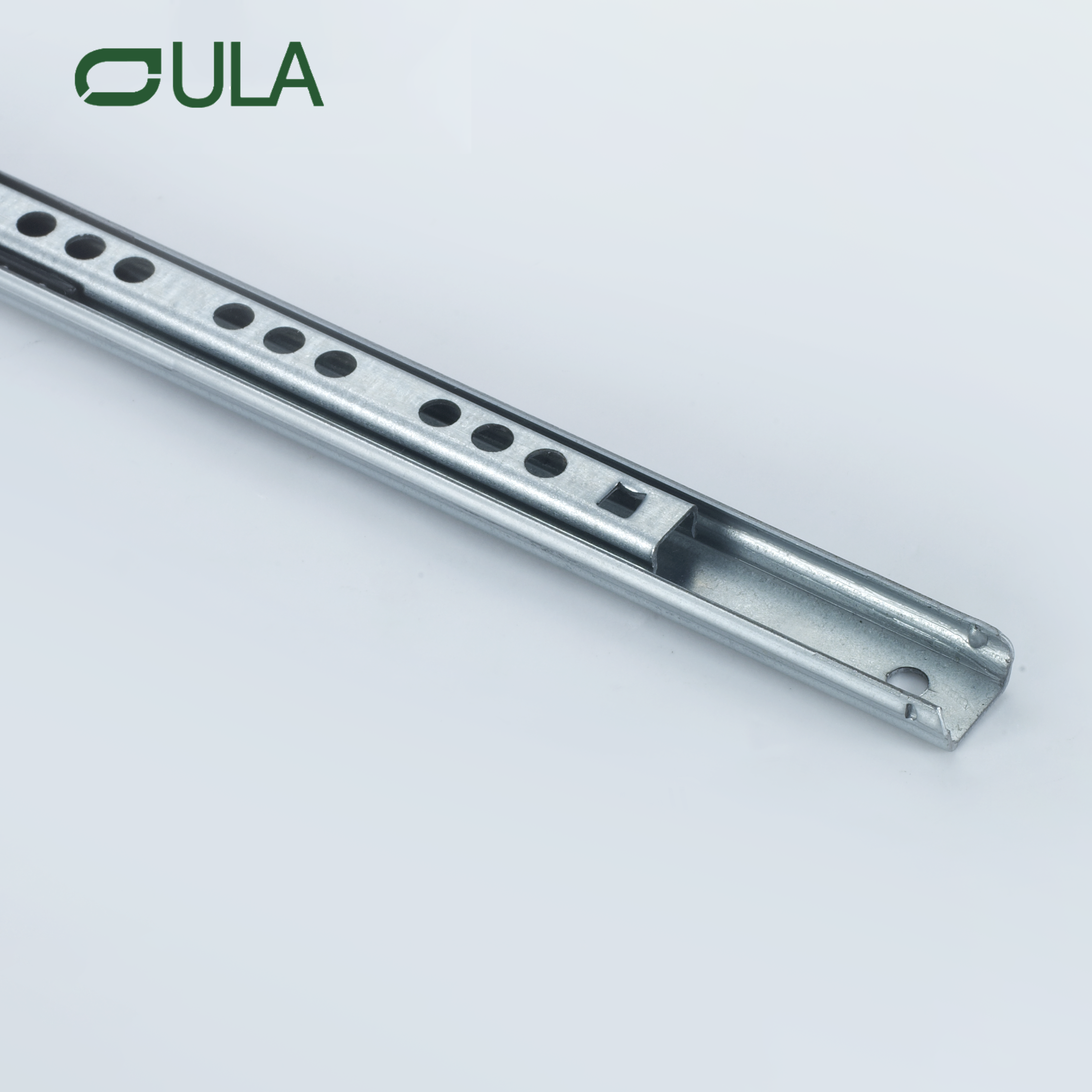 Mini Slide Telescópica de gaveta de canal 17mm 2 garra de descendência para móveis de banheiro de cozinha móveis de banheiro