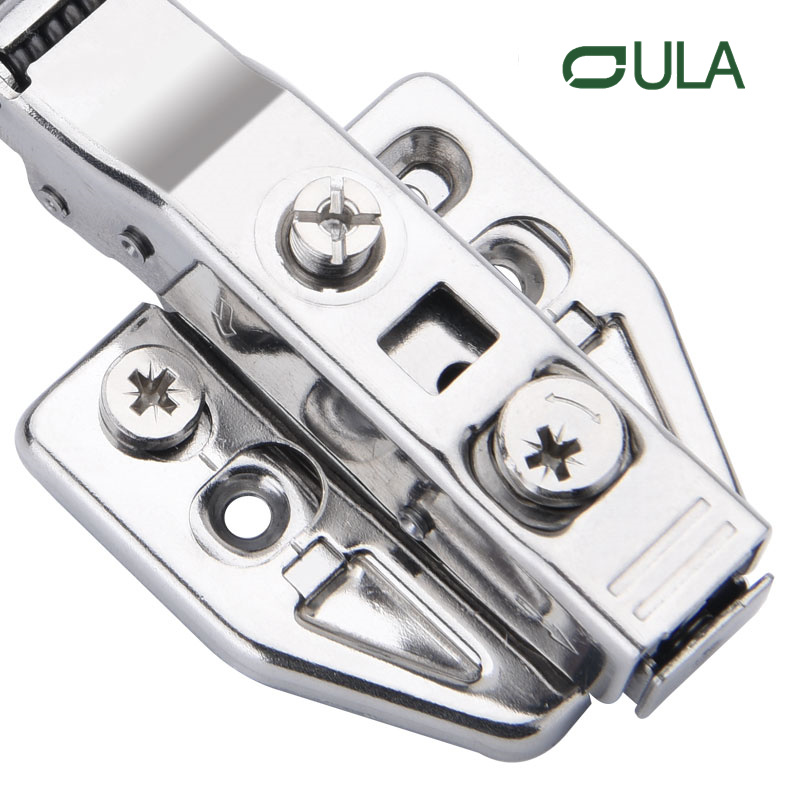 Armário de cozinha 3D de fechamento macio de ferro escondido Hinges hidráulicas de aço inoxidável acessórios de mobiliário de aço portas de hardware portas de hardware mola de mola