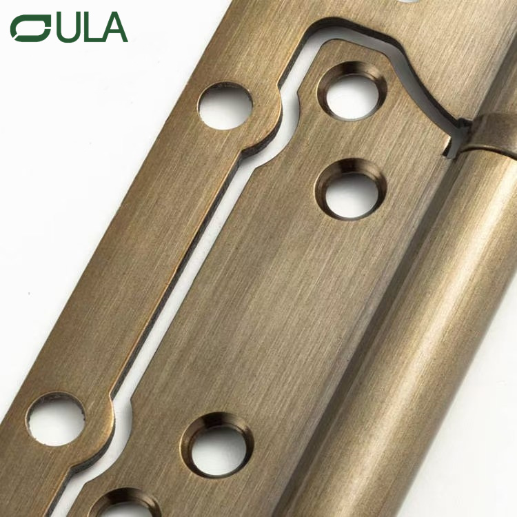 Alta qualidade Modern Iron 2bb Butterfly Porta Fling Dobra multicolor MUTE HINGE HINGE