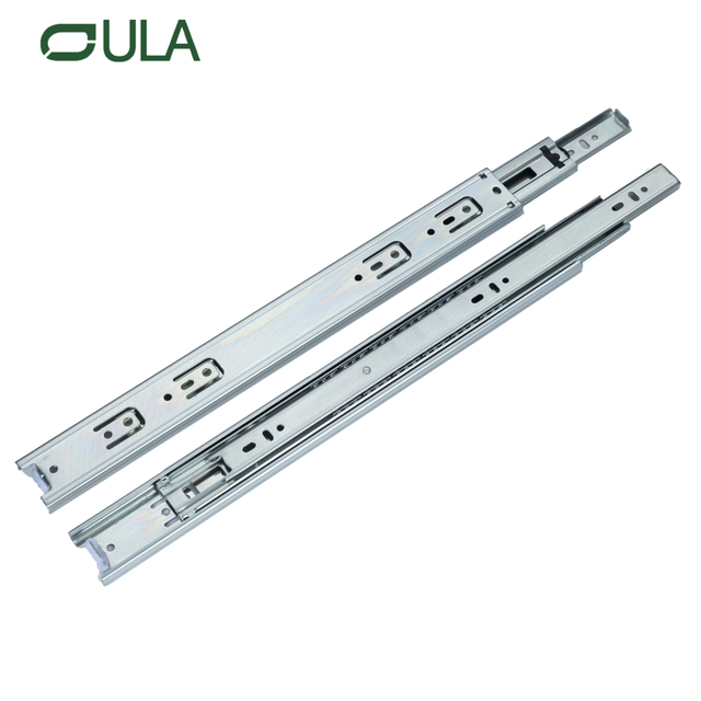 Móveis hardware de cozinha rolamento de bola de gaveta slides de mesa de armário slides acessórios